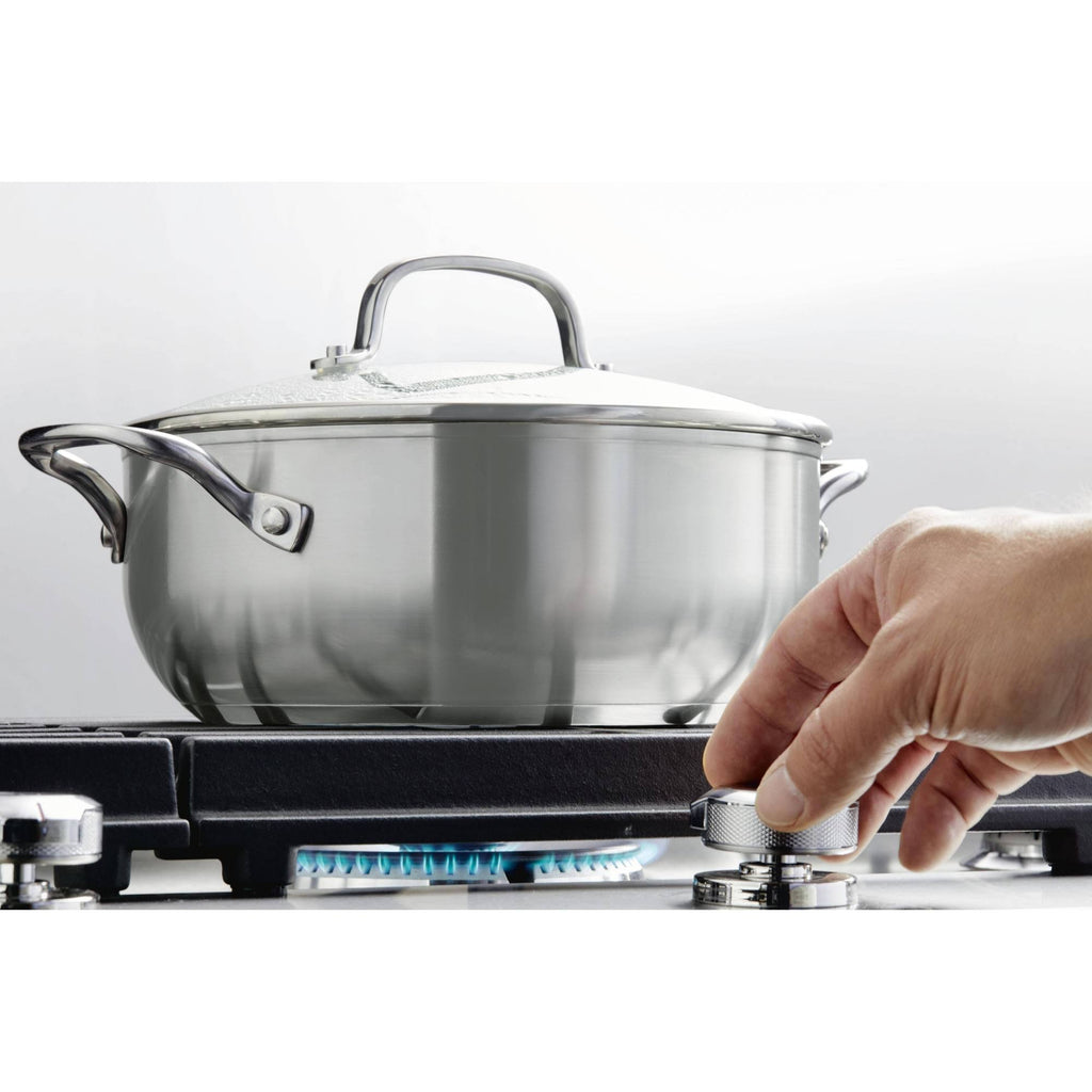 Stainless Steel 4qt Casserole with Lid T2529