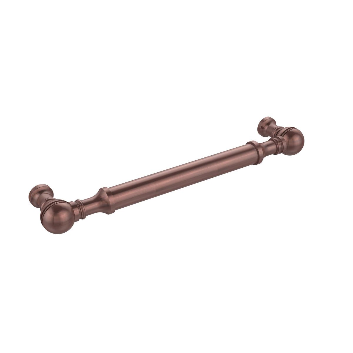 3 inch Beaded Cabinet Pull Antique Copper W44065