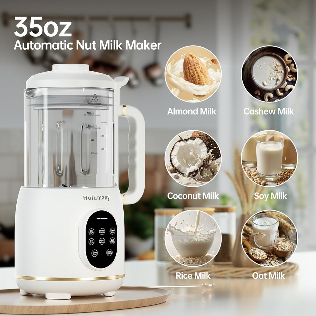 35oz Automatic Soy Milk Maker (White) Z312974