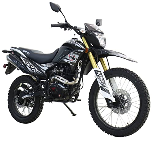 Black 250cc Dirt Bike Motorcycle M218