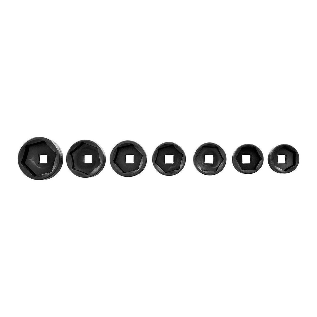 3/8 in. Drive Oil Filter Sockets, 7-Piece P54011