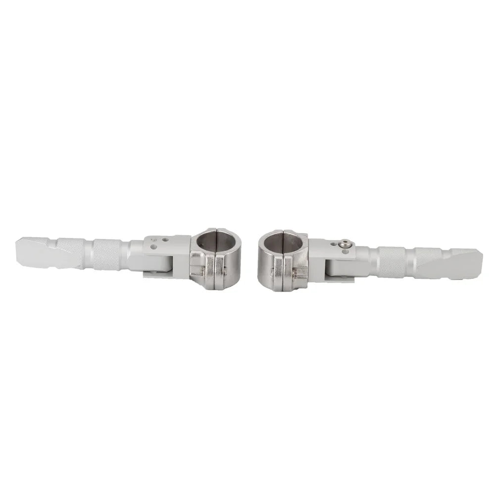Universal Motorcycle 360 Rotatable Highway Crash Bar Foot Pegs M31300
