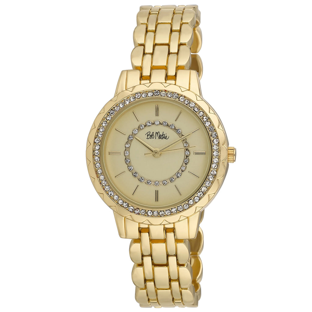 Gold 36mm Crystal Dial Watch O486761