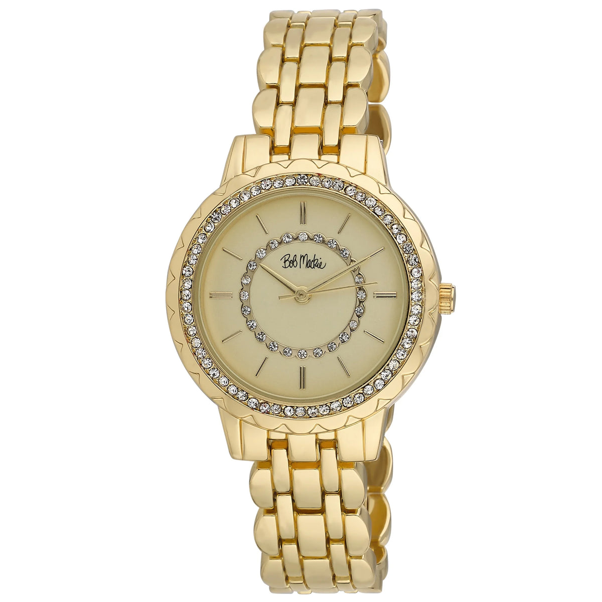 Gold 36mm Crystal Dial Watch O486761