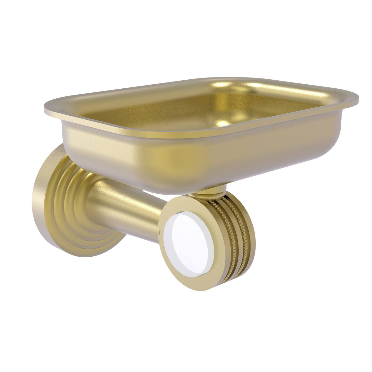 Satin Brass Wall Mounted Soap Dish Holder H67449