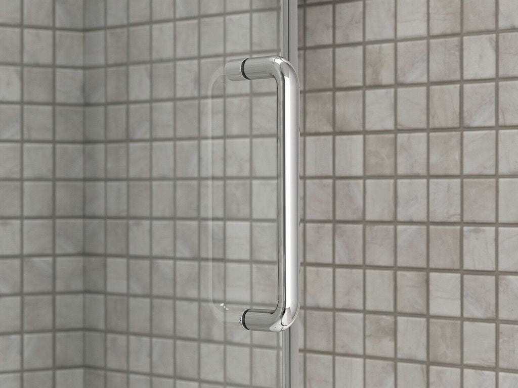 Tall Sliding Shower Door with Crystal Clear Glass G1004