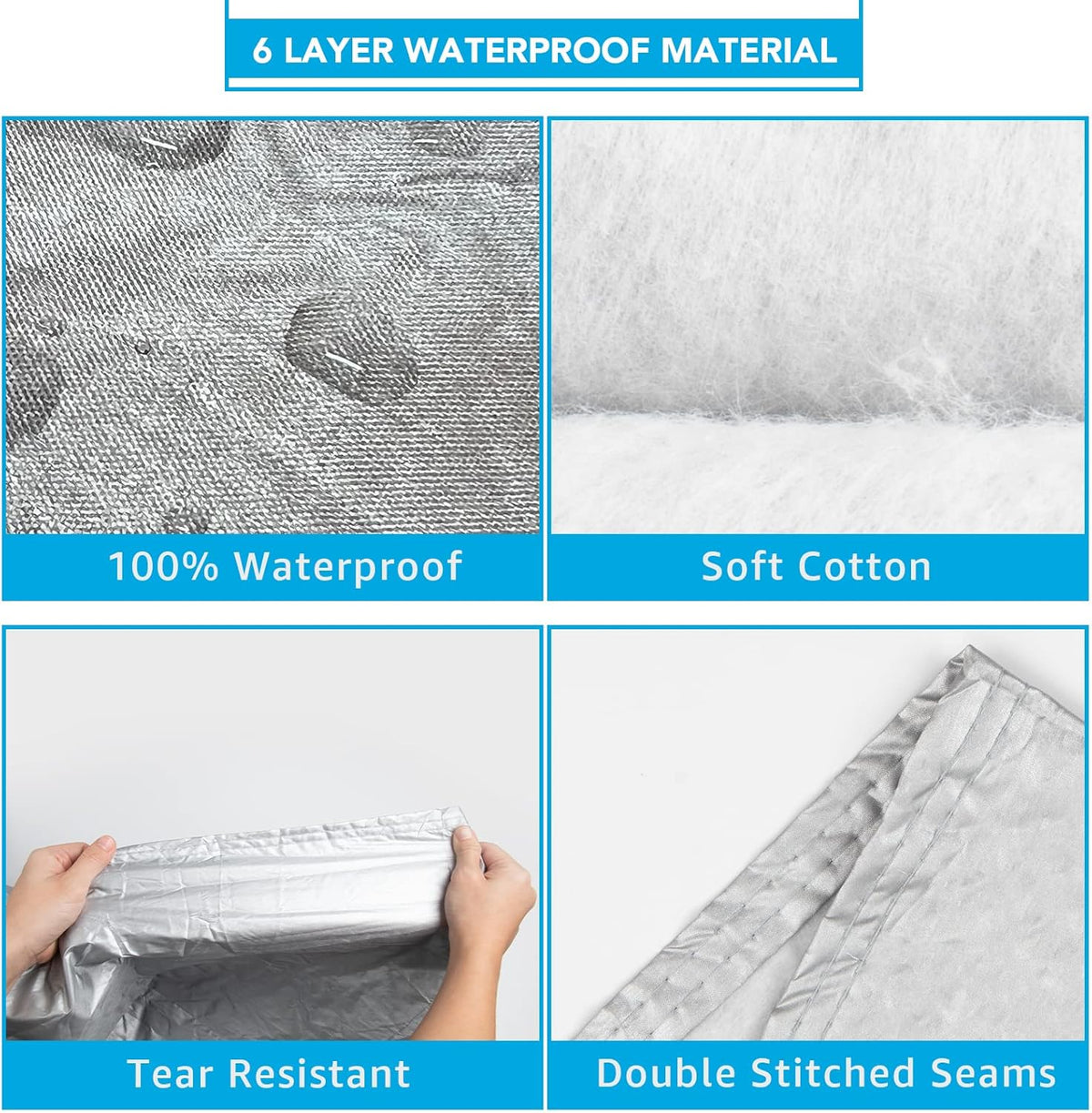 6 Layers All Weather Waterproof Car Cover R454404