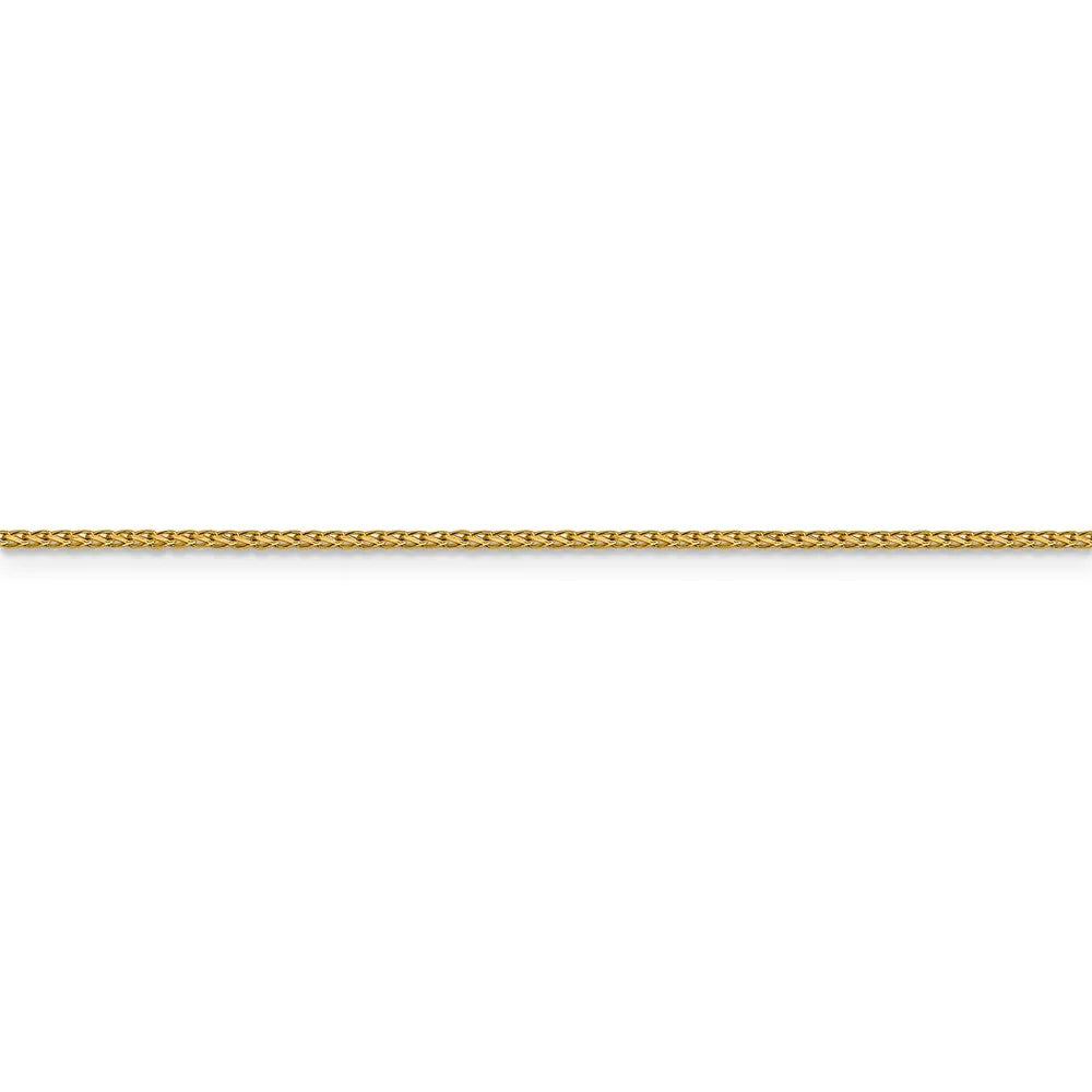 14kt Yellow Gold Diamond Cut Open Franco Chain 24 inch Lobster Clasp Y197