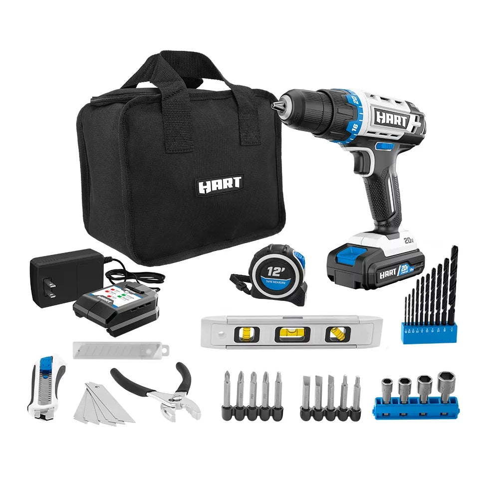 20-Volt Cordless Drill Driver and Mechanics Set M626