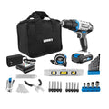 20-Volt Cordless Drill Driver and Mechanics Set M626