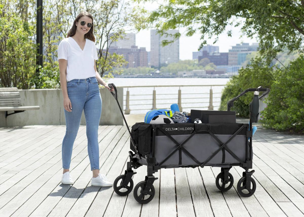 Grey/Black Stroller Wagon O22399
