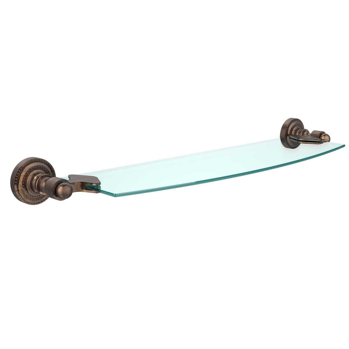18 inch Glass Shelf Venetian Bronze C833017