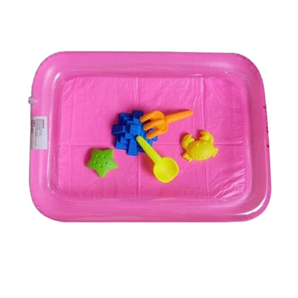 Pink Inflatable Sand Toy Tray G602378