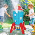 Inflatable Rocket Ship Water Sprinkler Toy Attach to Hose C96201