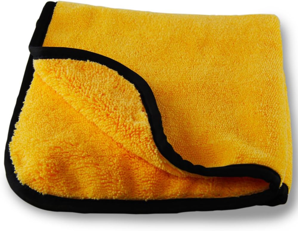 Professional Grade Premium Microfiber Towels, Gold (16 Inch x 16 Inch) (Pack of 12) K505247