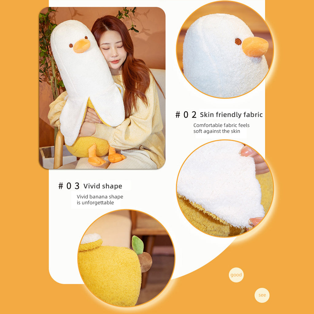 Banana Duck Plush Toy Stuffed Animals Plushie Q391322