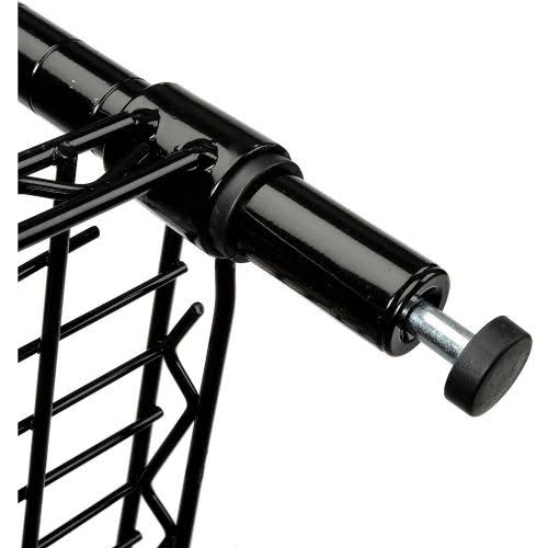 Black Epoxy Wire Shelving Unit O34720
