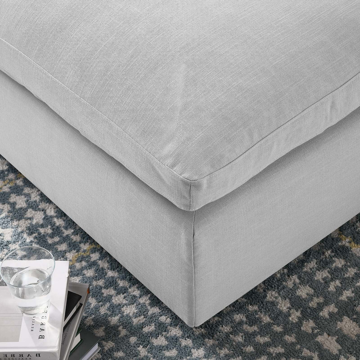 Grey Fabric Modern Accent Chair P4835