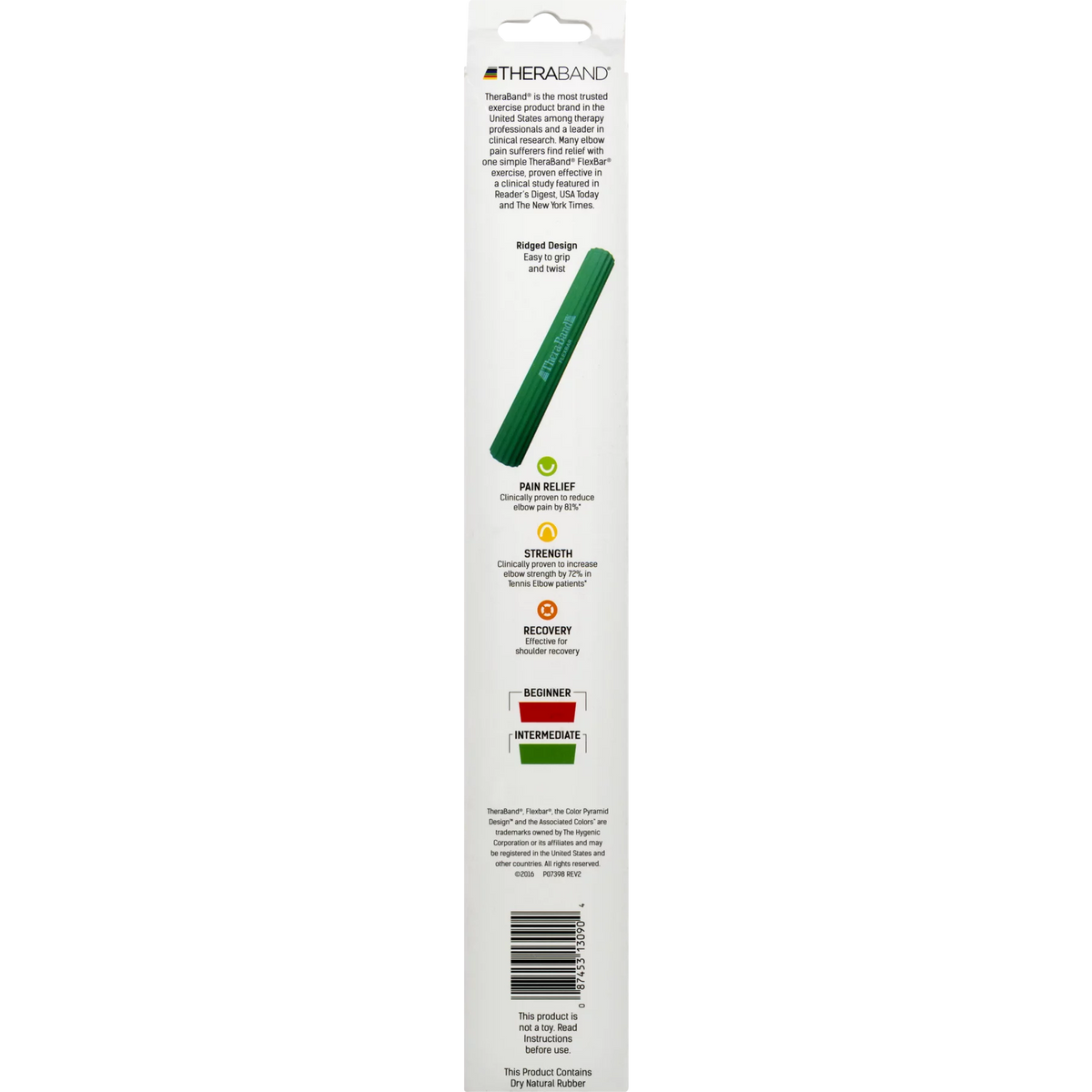 Resistance Bar, Green, Medium B258