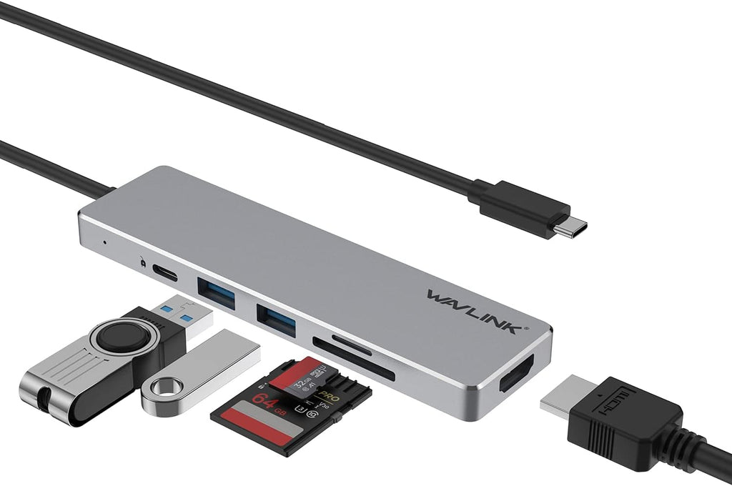 12-in-1 USB C Hub Docking Station Triple Display Type-C Adapter with Dual 4K HDMI / VGA Display Port, 87W PD3.0 Charging, Ethernet, Micro SD Card Reader, USB3.0 & 2 USB2.0 Ports L48437