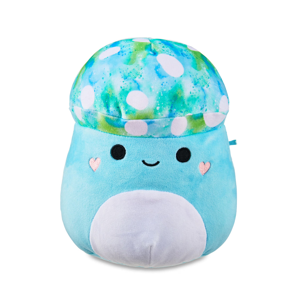 Teal Tie Dye Mushroom Plush Toy L8162