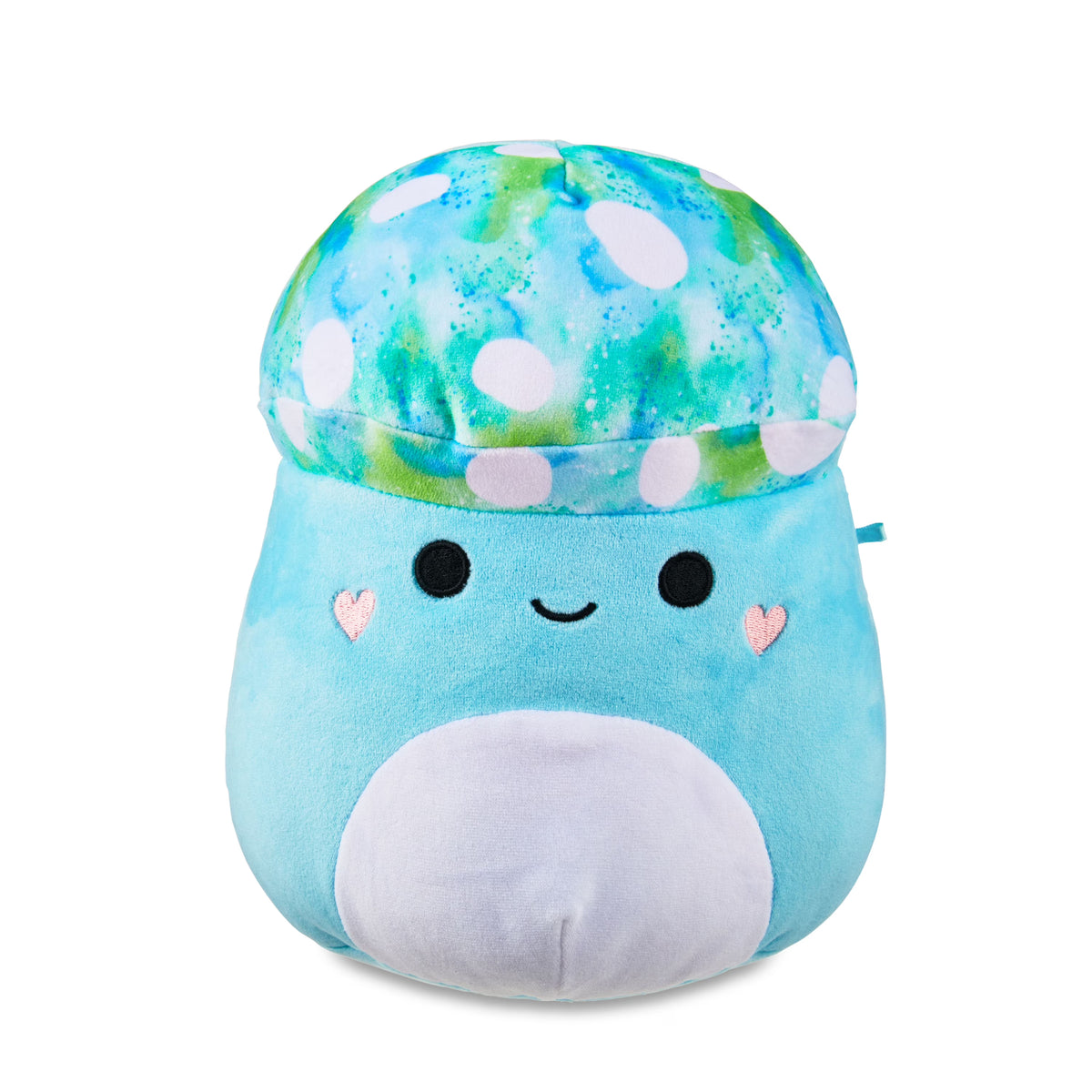 Teal Tie Dye Mushroom Plush Toy L8162