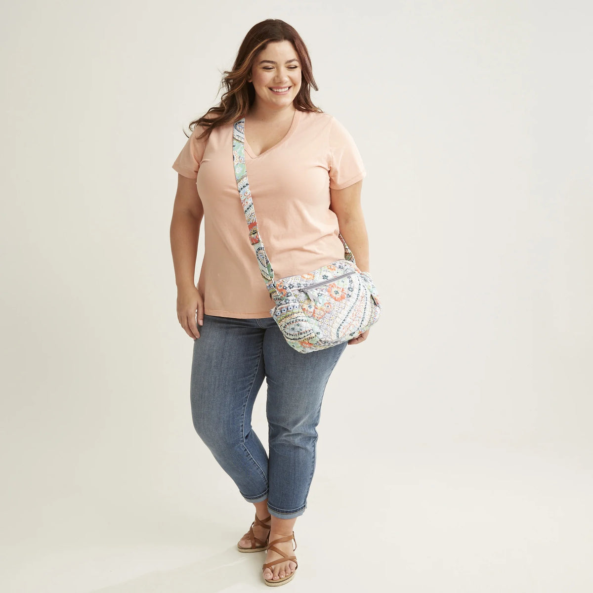 Recycled Cotton Crossbody Bag C853