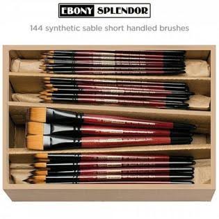 Synthetic Sable Brush 144-Count Bulk Pack Z95418