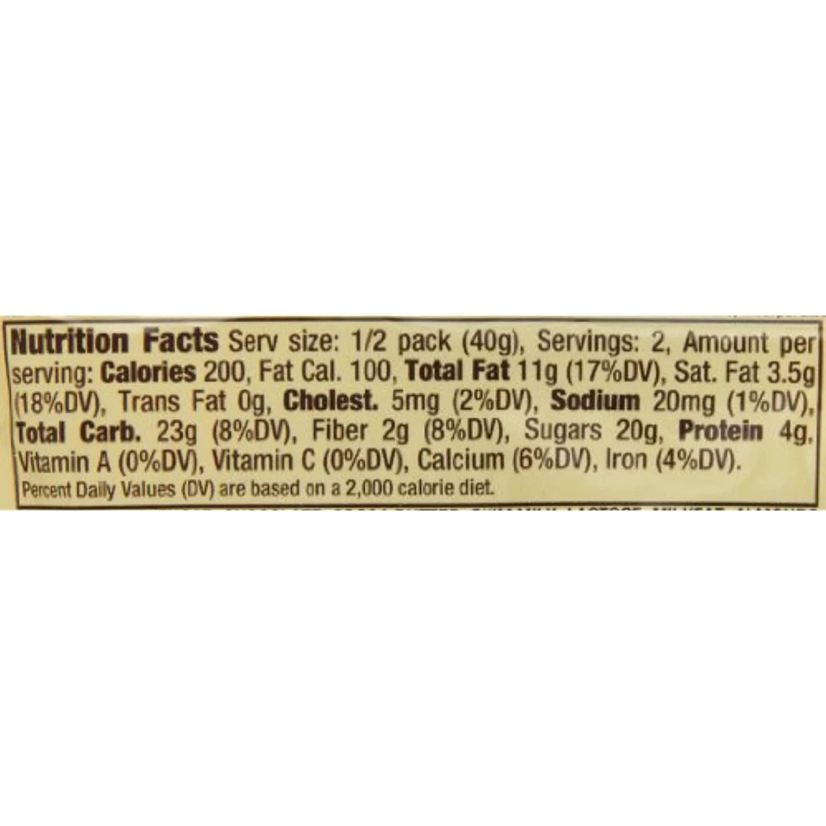 Almond Chocolate Candy 2.83-Ounce Pouch 18-Count K480