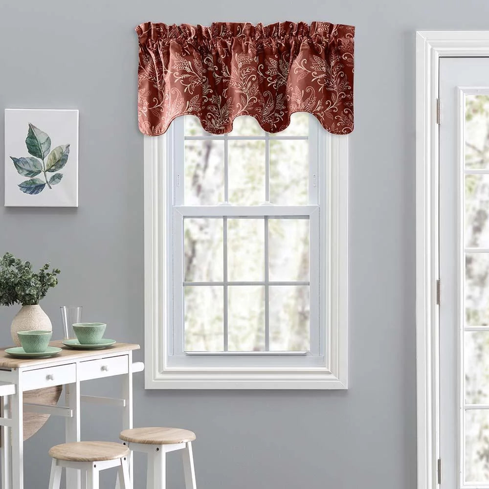 Brick Scallop Valance 58"x15" Q879170
