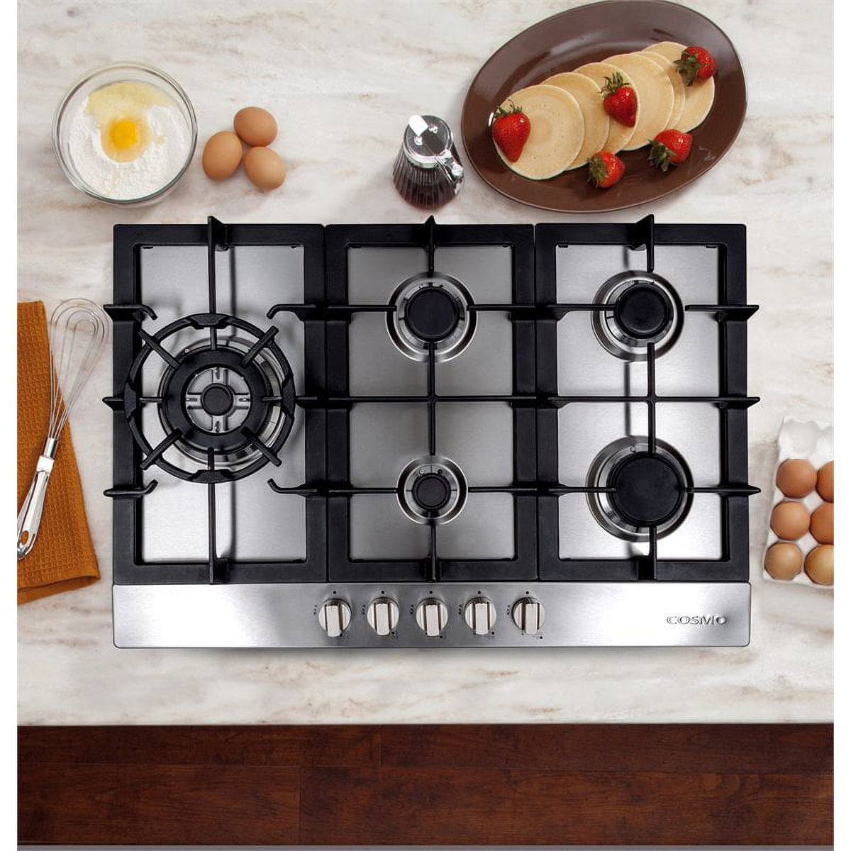 30 in. Drop-In Stainless Steel Gas Cooktop X791