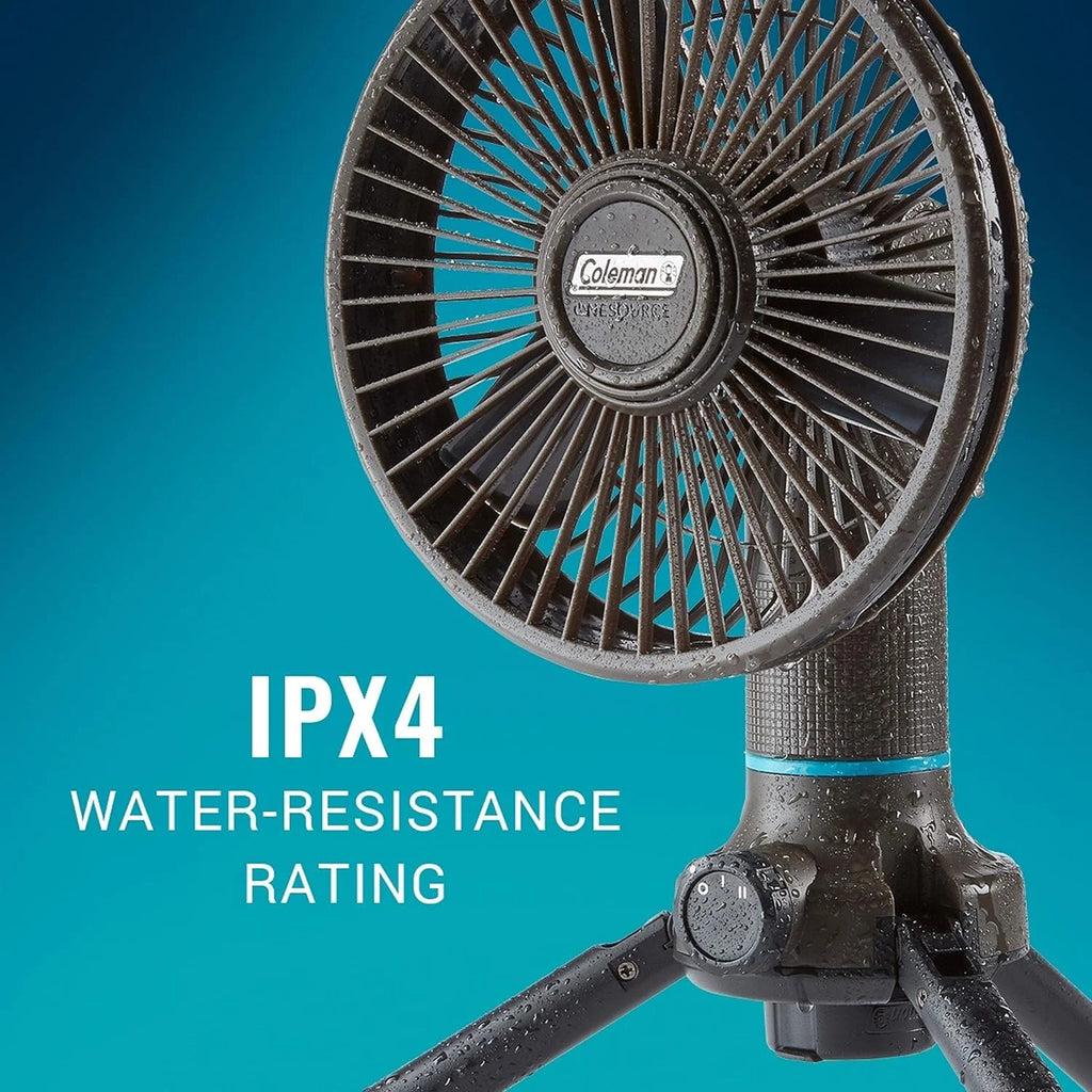 Black Multi-Speed Fan and Battery I874514