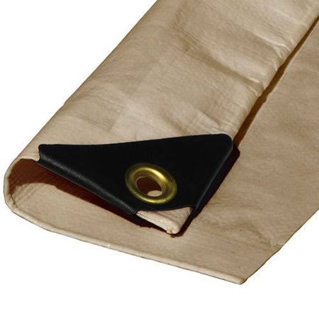 Heavy Duty 12 Mil Poly Tarp 16 ft V762848