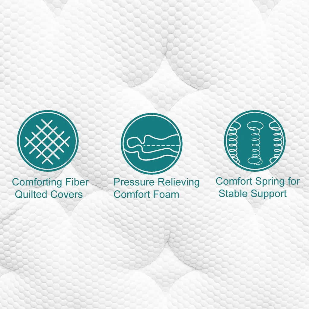Queen Size Memory Foam Innerspring Hybrid Mattress F969393