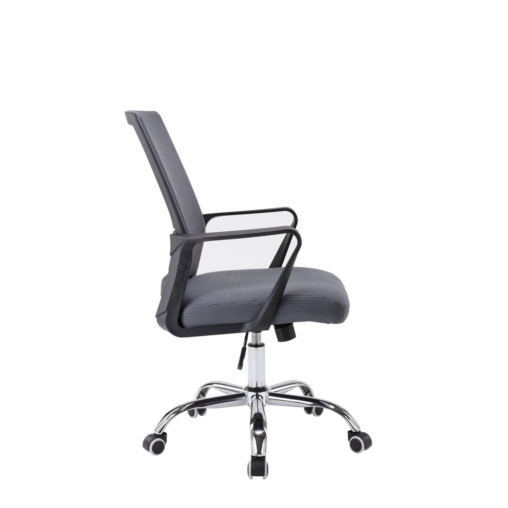 Adjustable Swivel Office Chair Black M348