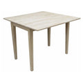 Dual Drop Leaf Square Dining Table Z31222