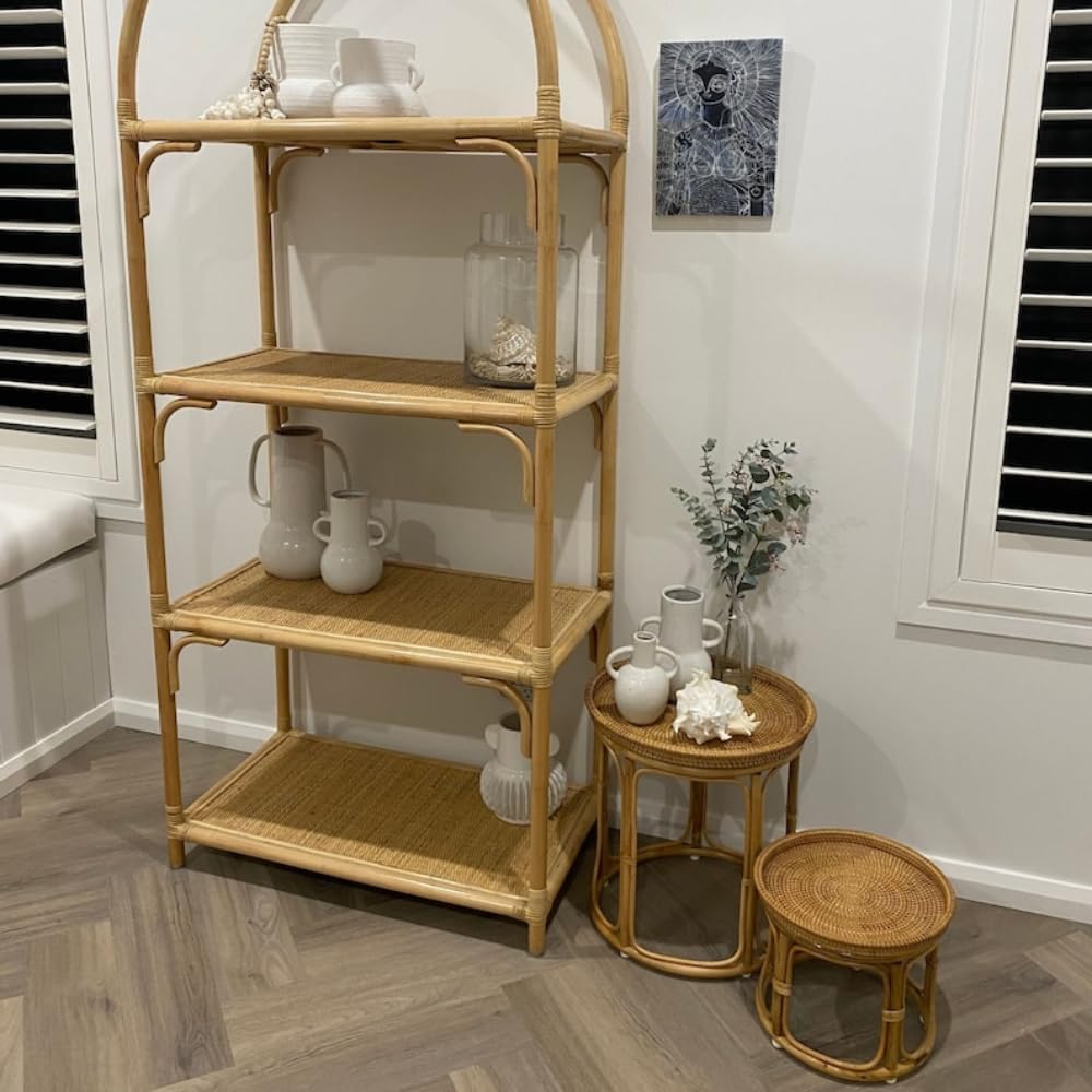 Rattan Side Table Set M173708