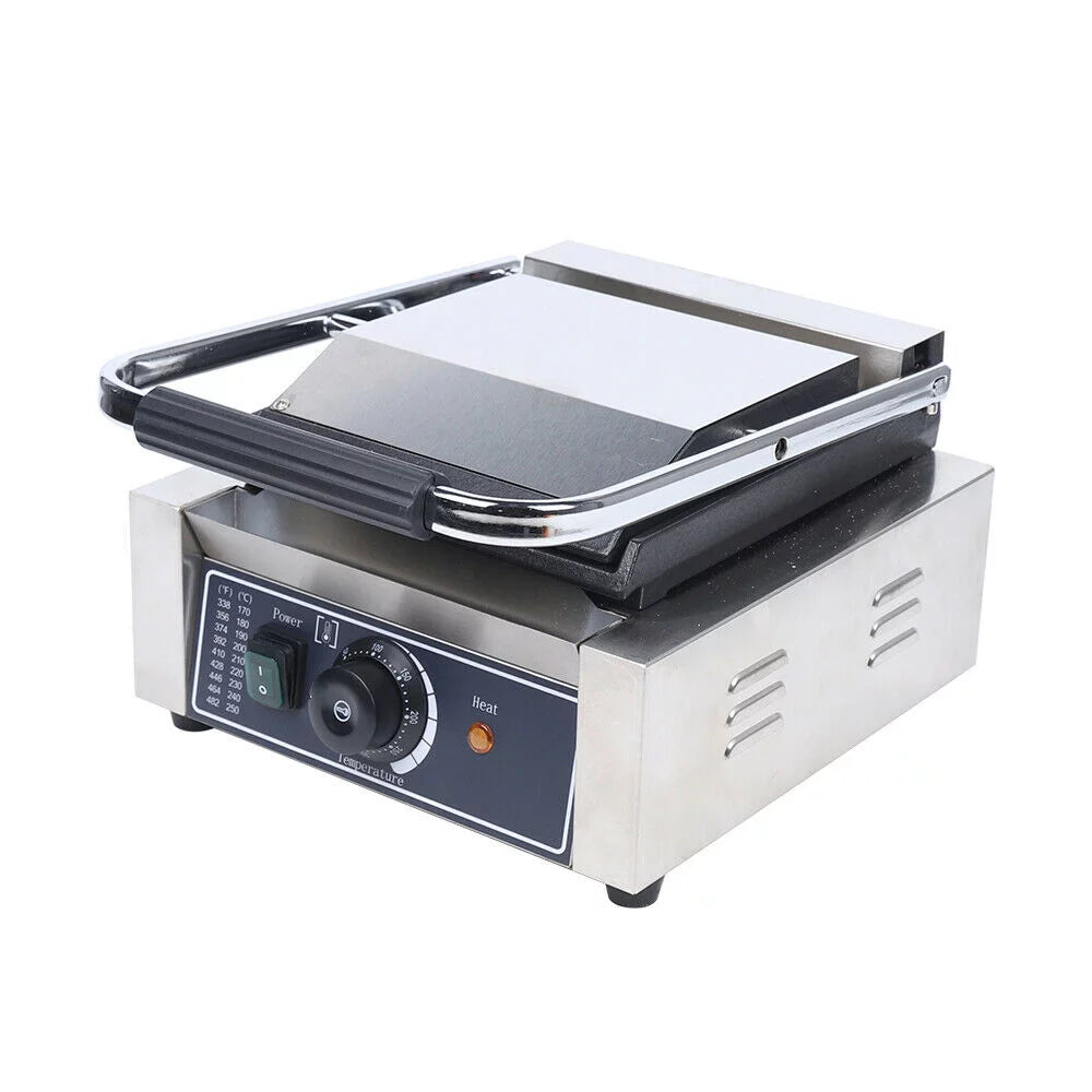 Panini Press Grill Griddle Plate B7671
