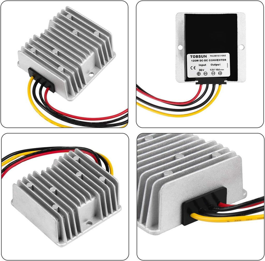 36V to 12V 10A 120W Waterproof Step Down Voltage Converter K425011