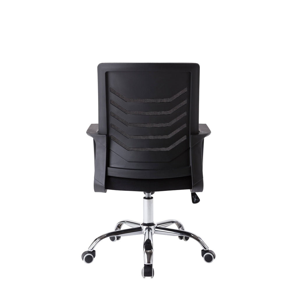 Adjustable Swivel Office Chair Black M348