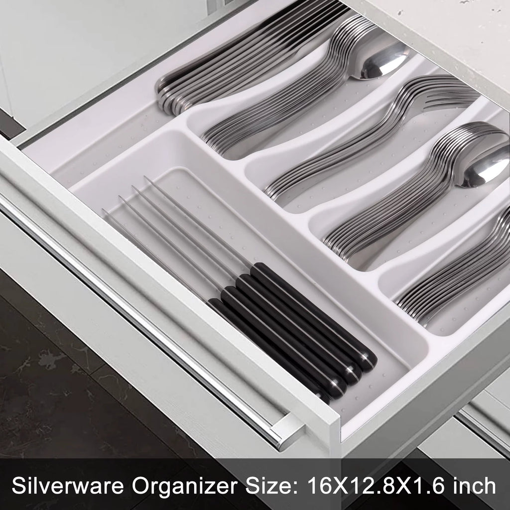 48-Pieces Stainless Steel Silverware Set N413952