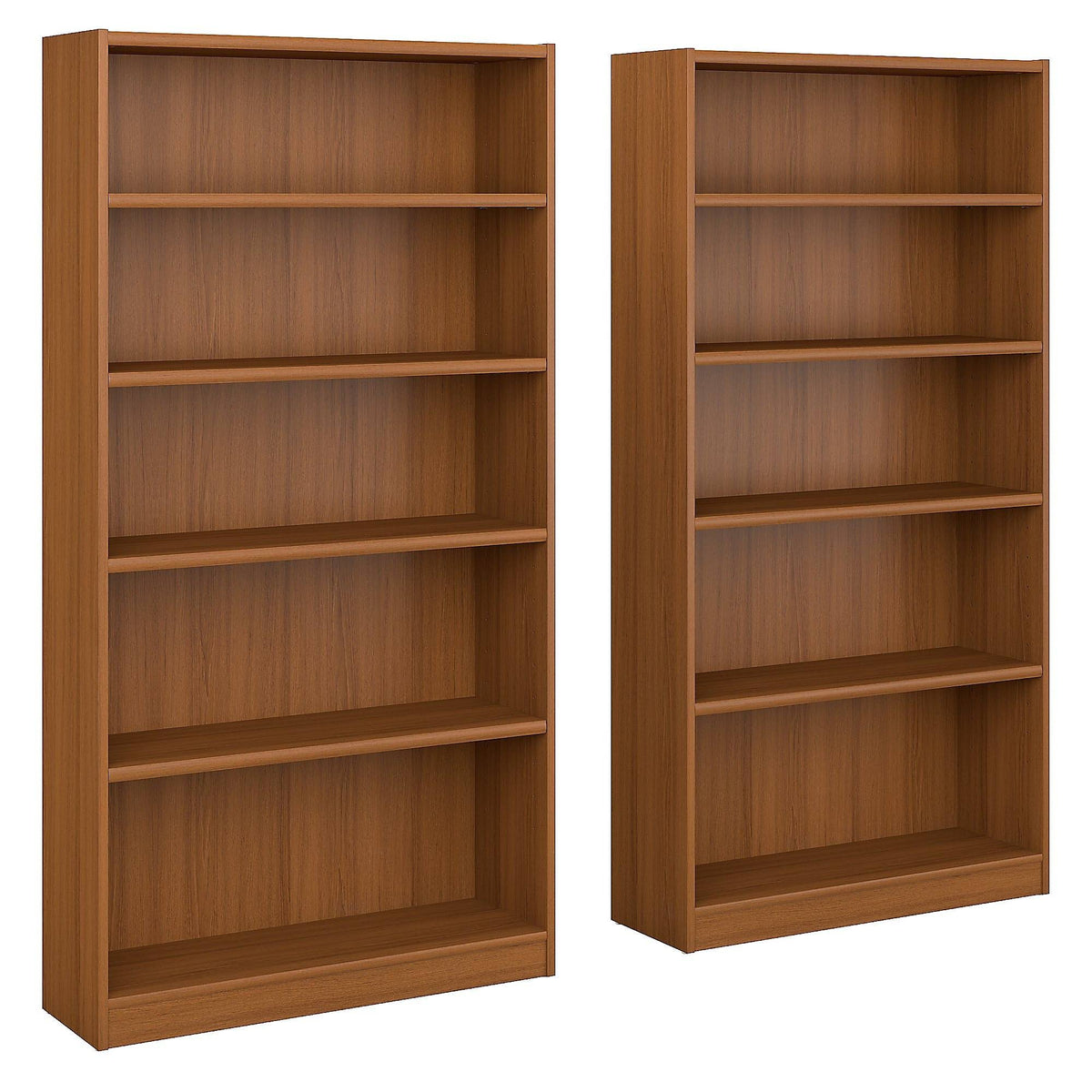 5 Shelf Bookcase Set of 2 B9079
