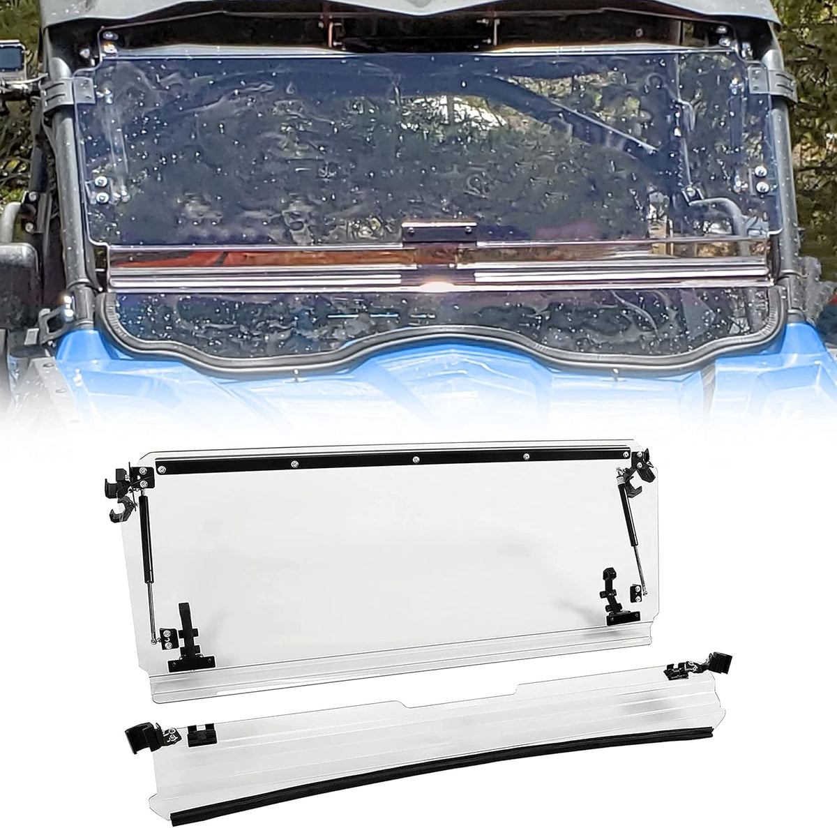 Clear Vented 3-IN-1 Windshield X904055