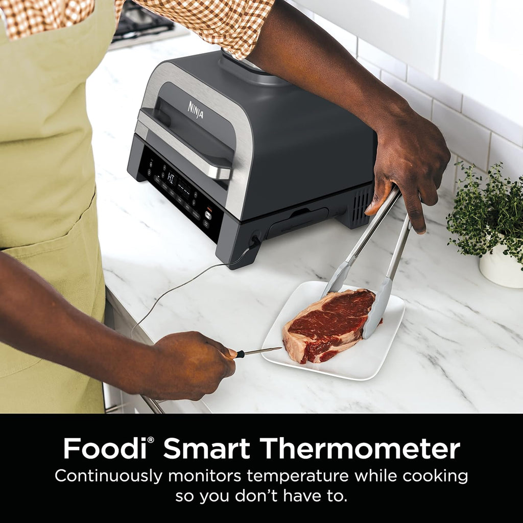 Black Indoor Grill with Air Fry U12072