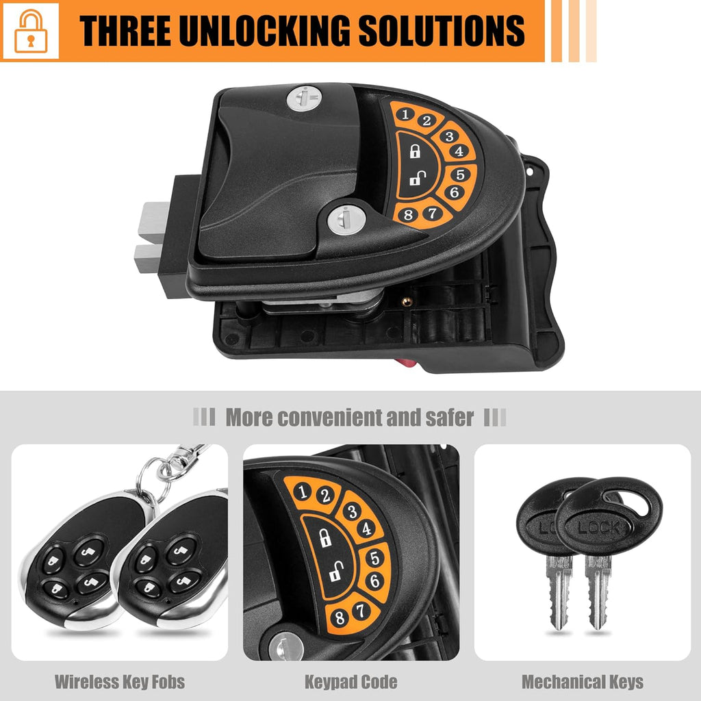 Keyless Entry RV Door Lock with Deadbolt and Keypad V33345