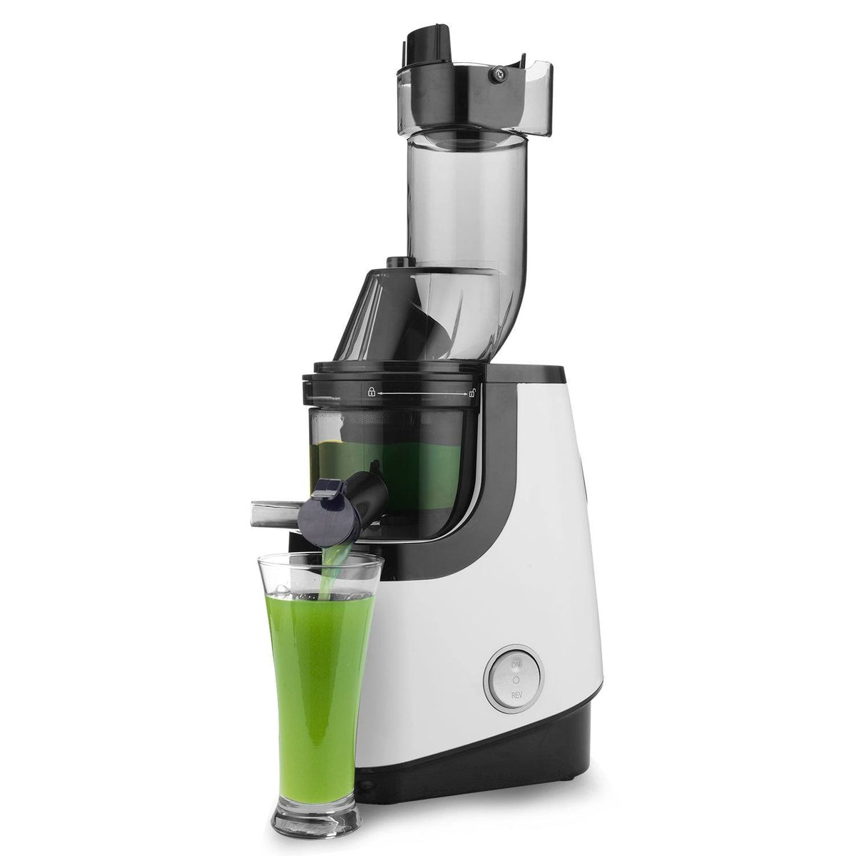 Vertical Slow Masticating Juicer Cold Press Extractor Black B24624