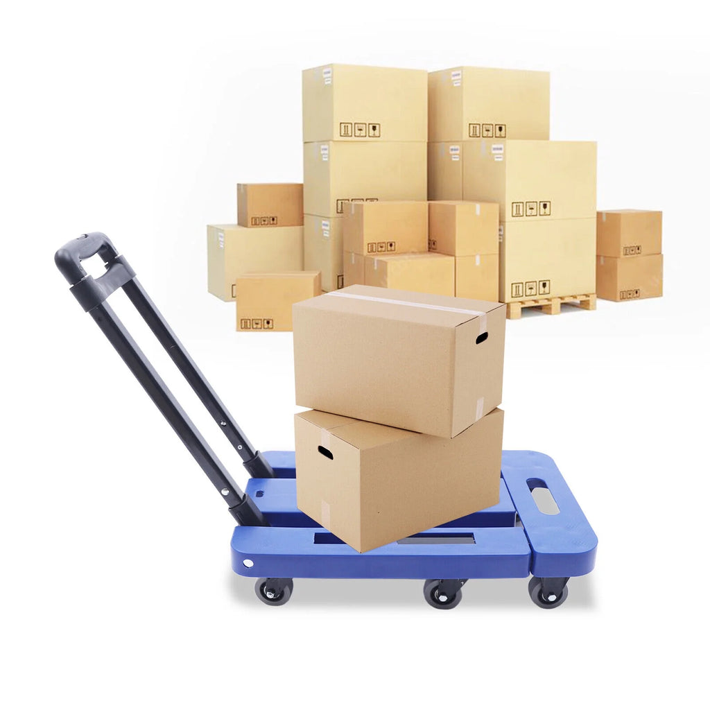 Folding Dolly Trolley with 6 Wheels D518