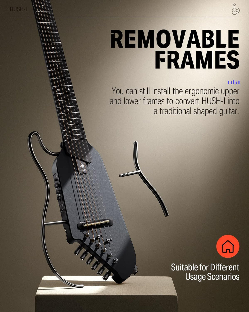 Portable Acoustic Guitar X311764