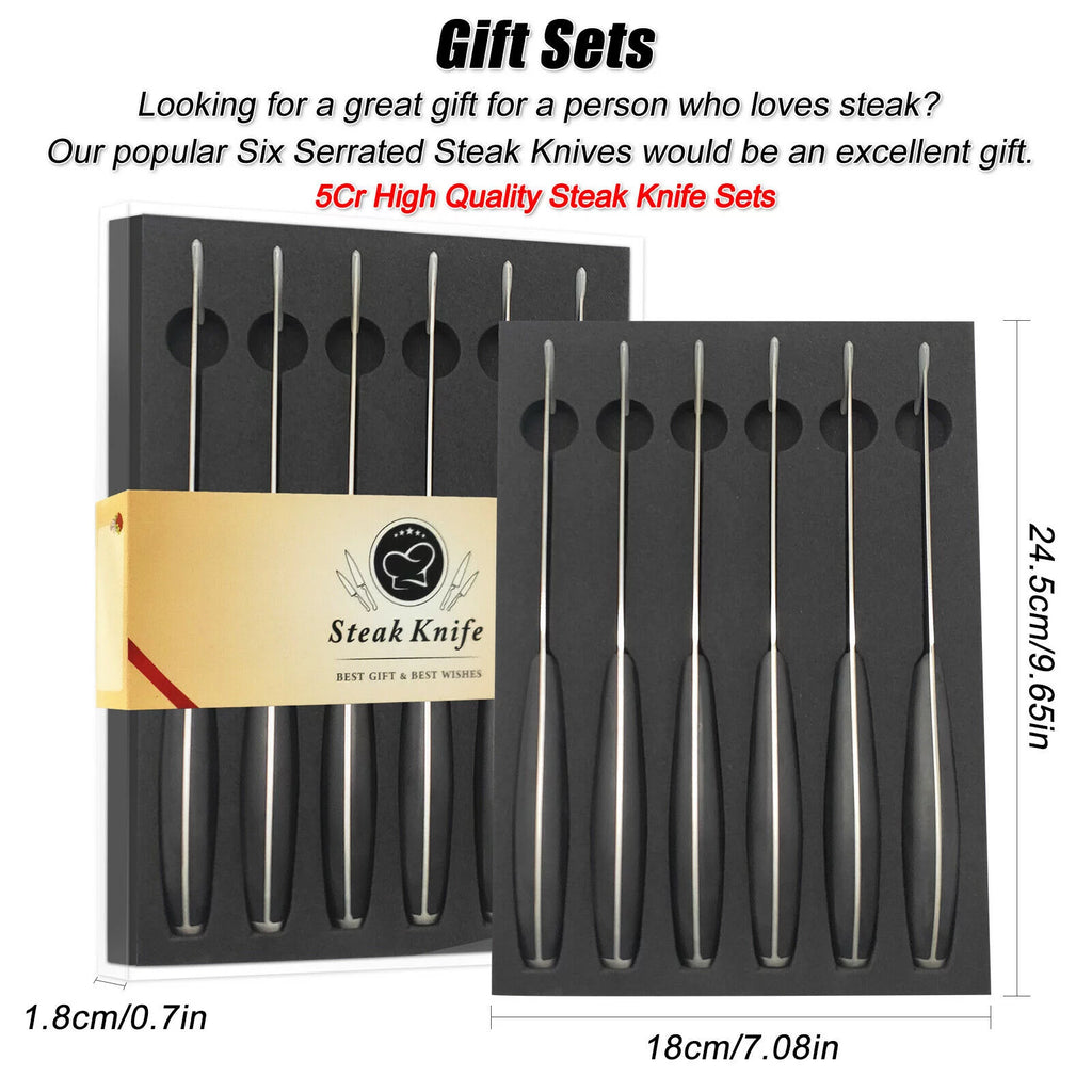 Black Steak Knife Set C765770