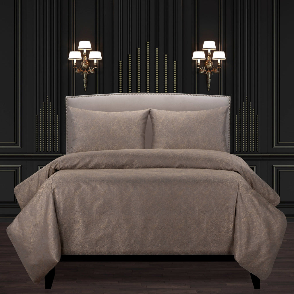 Bronze Gold Luxury Bedding Set S733